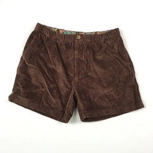 Chubbies Mens Brown Corduroy Shorts XL A8706